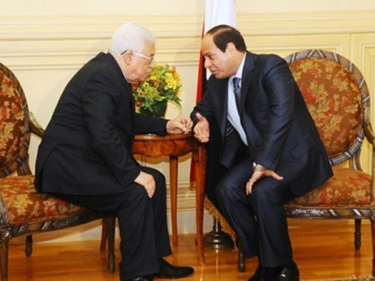 الرئيس محمود عباس والرئيس عبدالفتاح السيسي