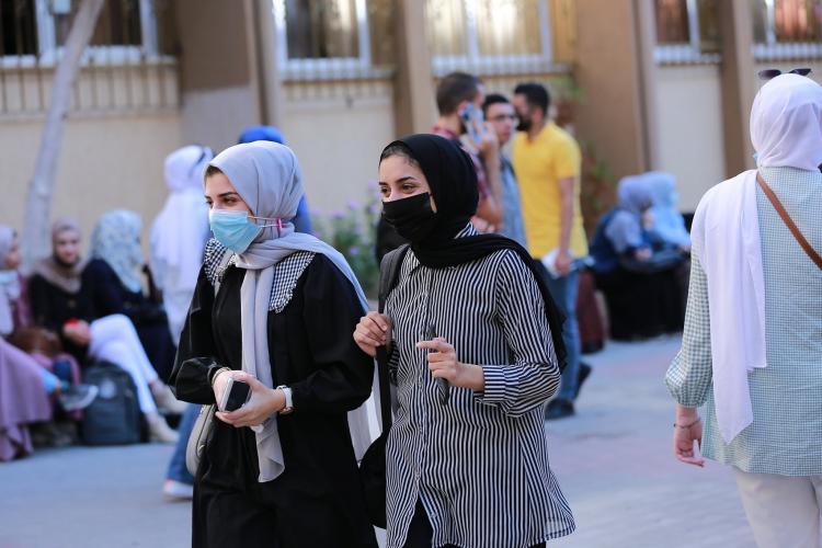 بداية العام الجامعي بجامعة الازهر بغزة