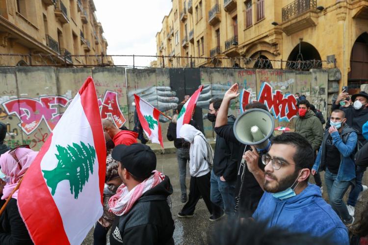 مظاهرات في لبنان