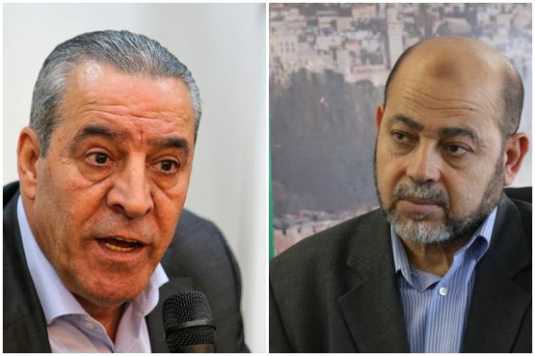حسين الشيخ وموسى أبو مرزوق
