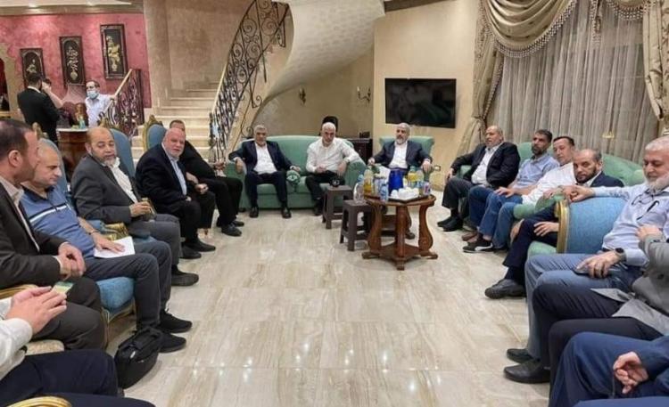 قادة حركة حماس في القاهرة