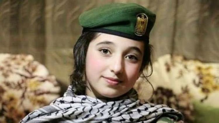 الطفلة والشاعرة الفلسطينية ميس عبدالهادي