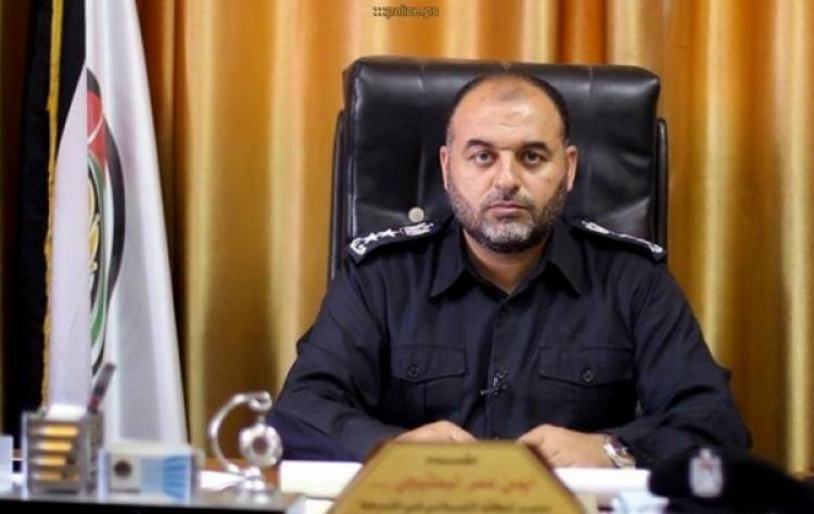 العقيد أيمن البطنيجي الناطق باسم الشرطة بغزة