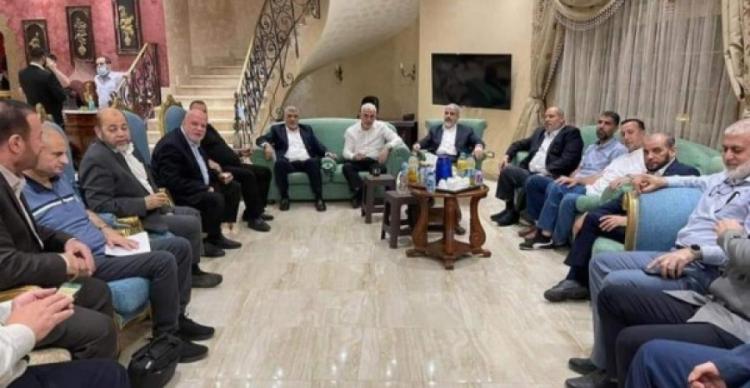وفد قيادة حركة حماس بالقاهرة