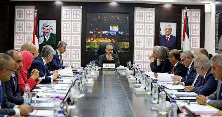 جلسة سابقة لمجلس الوزراء الفلسطيني
