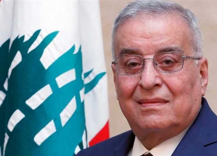 عبد الله بو حبيب وزير الخارجية اللبناني
