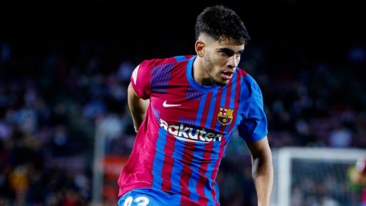 المغربي عبد الصمد الزلزولي لاعب نادي برشلونة