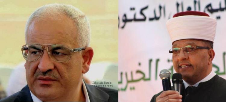 القاضي حاتم البكري واللواء زياد هب الريح