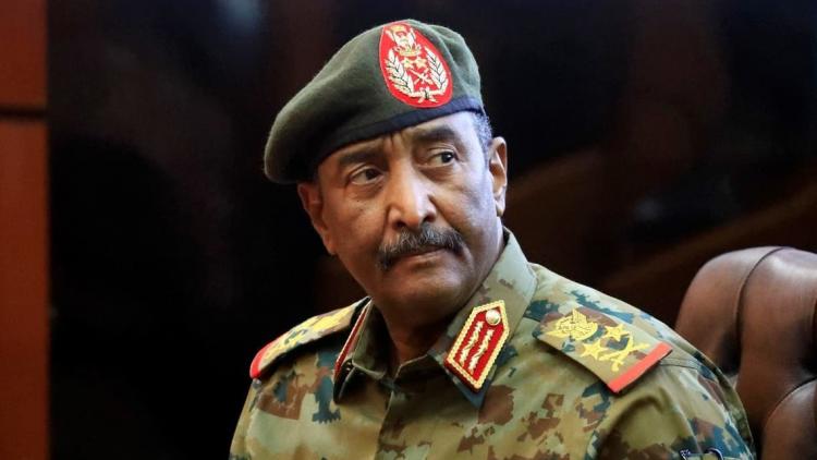 عبد الفتاح البرهان رئيس مجلس السيادة الانتقالي بالسودان