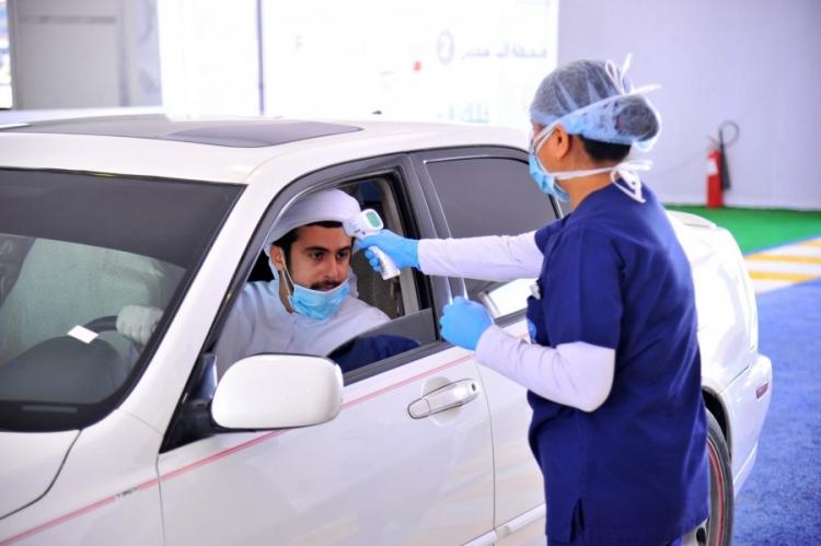 فحص كورونا في الامارات "أرشيفية"