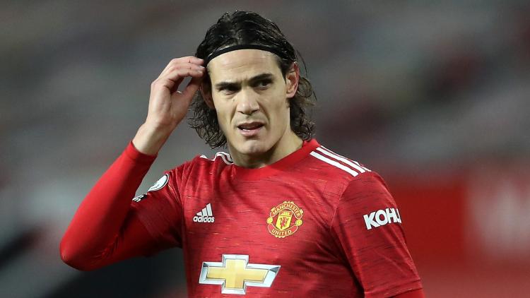 كافاني لاعب مانشستر يونايتد الانجليزي