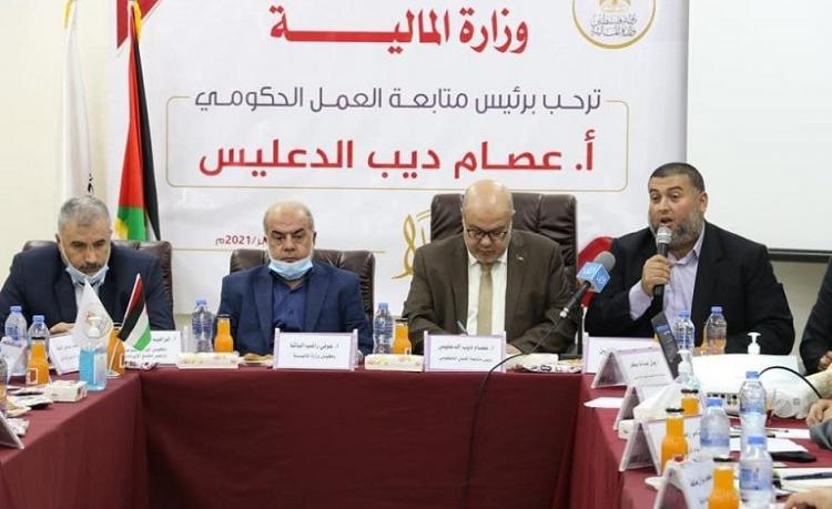 لجنة متابعة العمل الحكومي في قطاع غزة