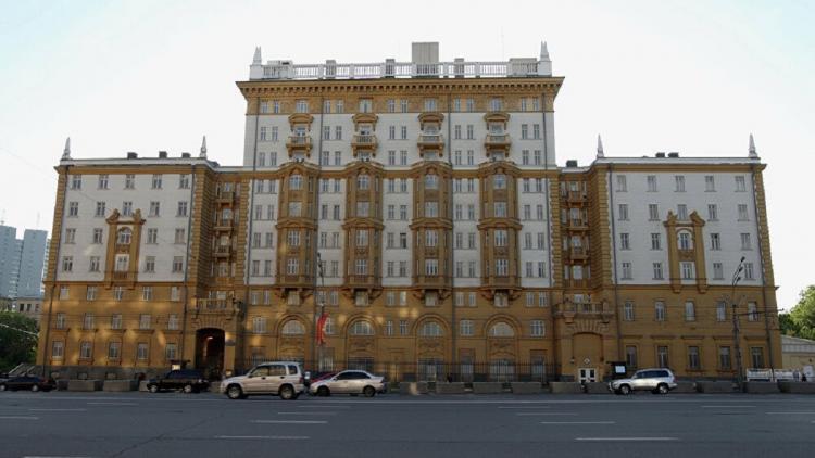 السفارة الأمريكية في موسكو