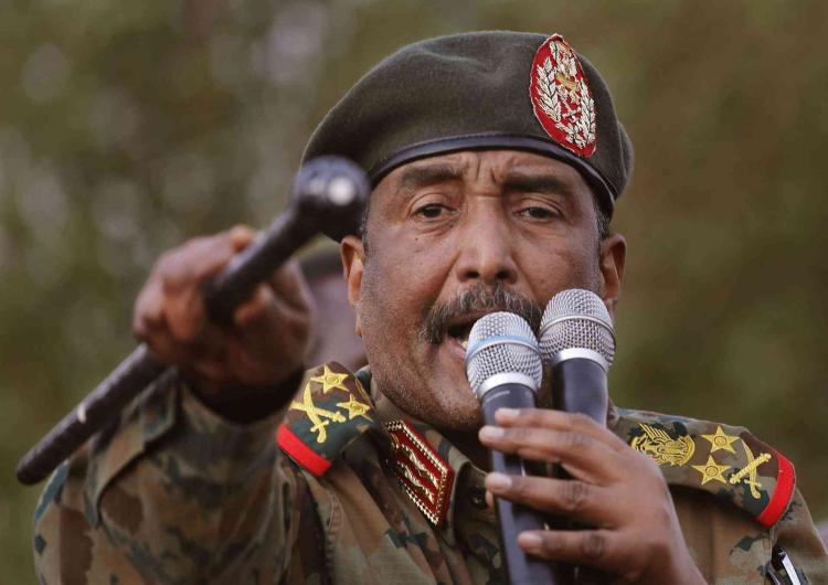 عبد الفتاح البرهان رئيس مجلس السيادة الانتقالي بالسودان