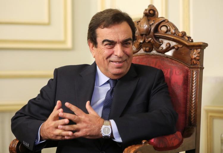 جورج قرداحي وزير الاعلام اللبناني المستقيل
