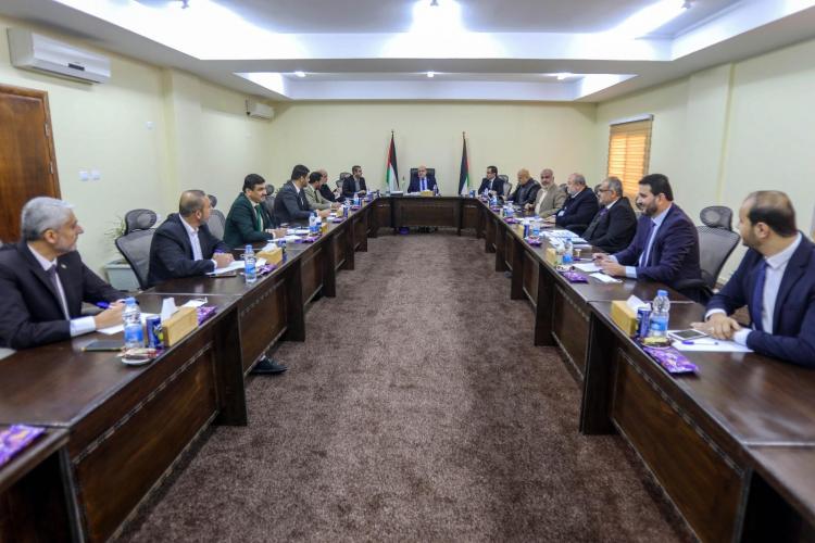 لجنة متابعة العمل الحكومي بغزة - أرشيفية