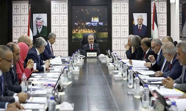 جلسة سابقة للحكومة الفلسطينية