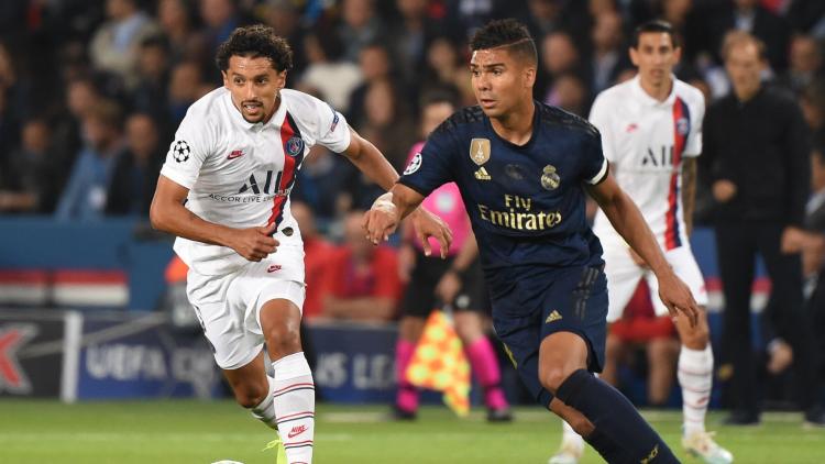 مباراة سابقة بين ريال مدريد وباريس سان جيرمان