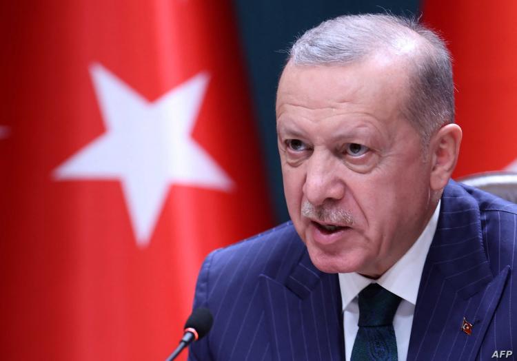 الرئيس التركي رجب طيب أردوغان