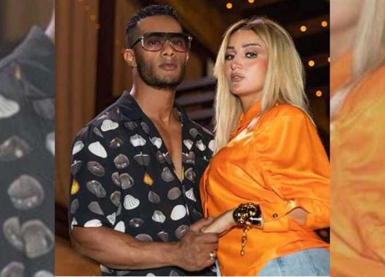 محمد رمضان وزوجته