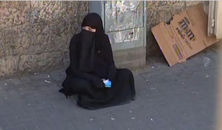 تسول في رام الله