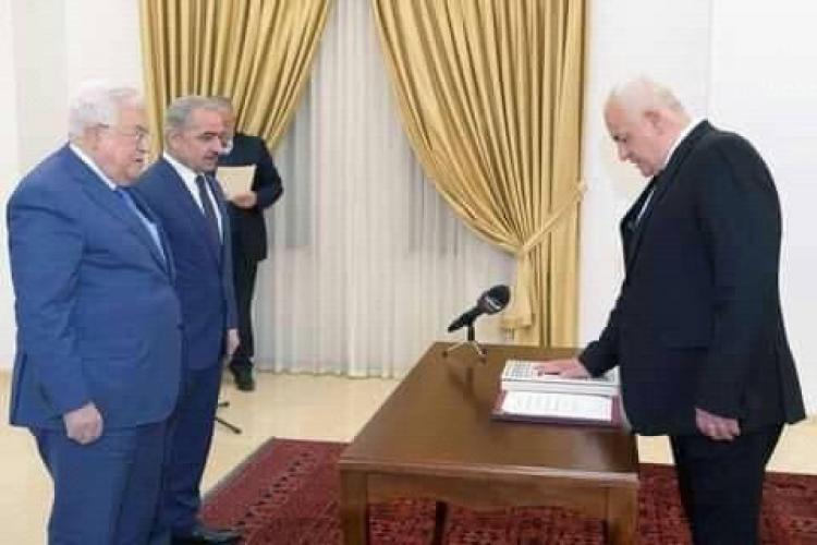 الوزير زياد هب الريح خلال حلف اليمين القانوني أمام الرئيس