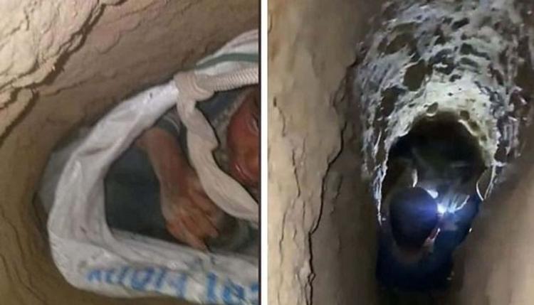 سقوط الطفل حيدر داخل البئر