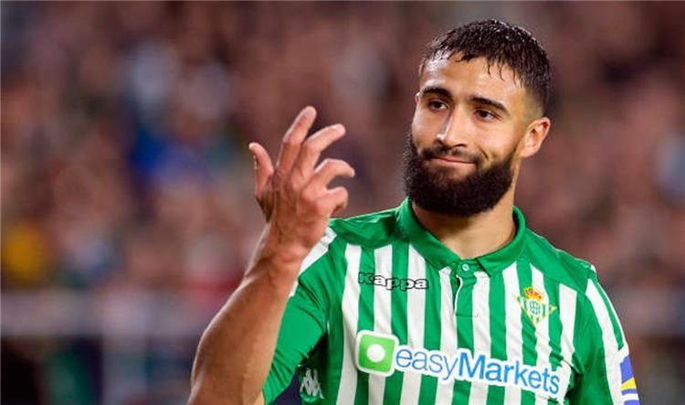 نبيل فقير لاعب خط وسط نادي ريال بتيس