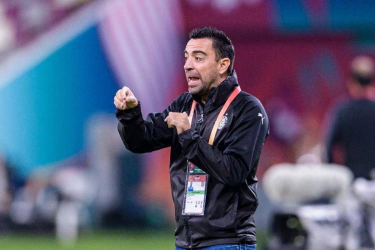 تشافي هرنانديز مدرب نادي برشلونة