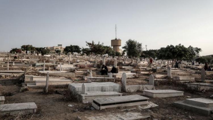 مقبرة في غزة