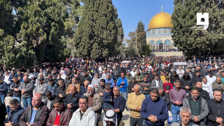 خلا صلاة الجمعة اليوم