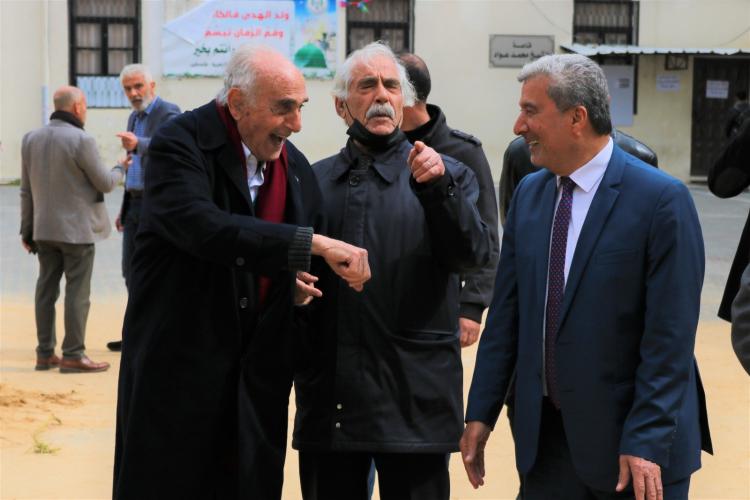 خلال الزيارة التفقدية