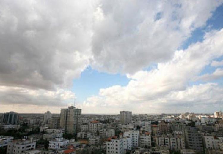مدينة غزة في الشتاء