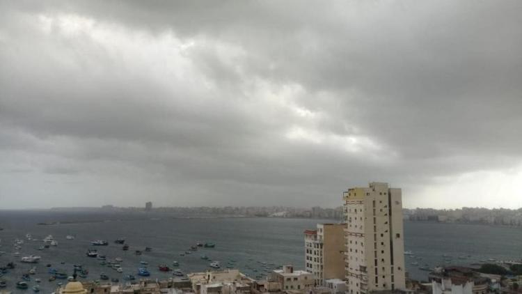 مدينة غزة خلال أحد المنخفضات