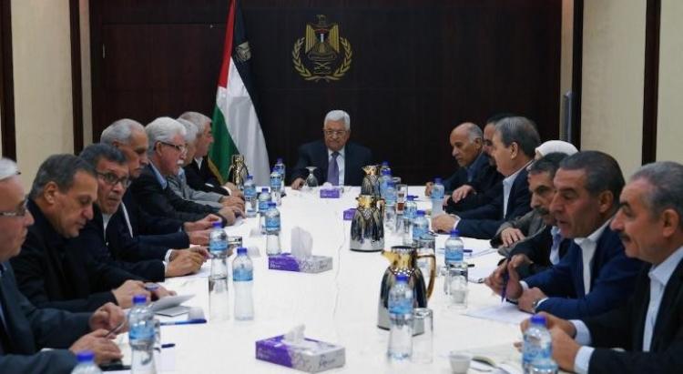 اجتماع القيادة الفلسطينية
