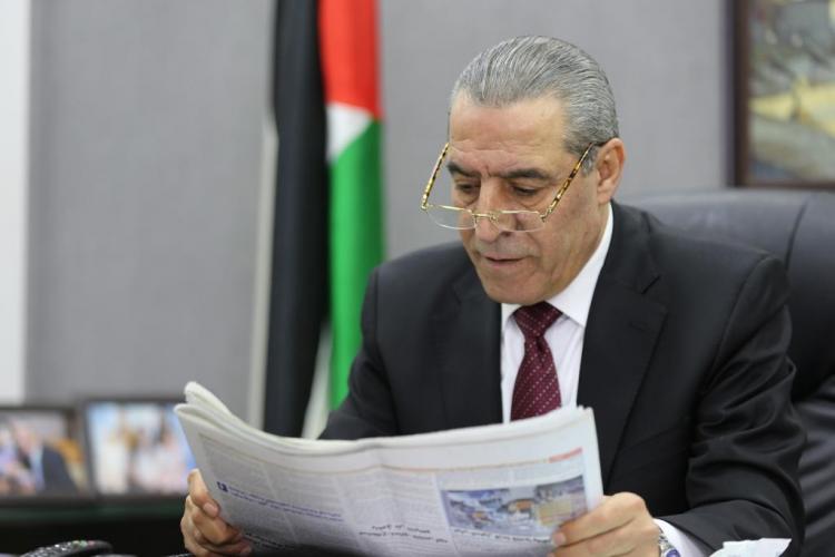 عضو اللجنة التنفيذية لمنظمة التحرير الفلسطينية، حسين الشيخ