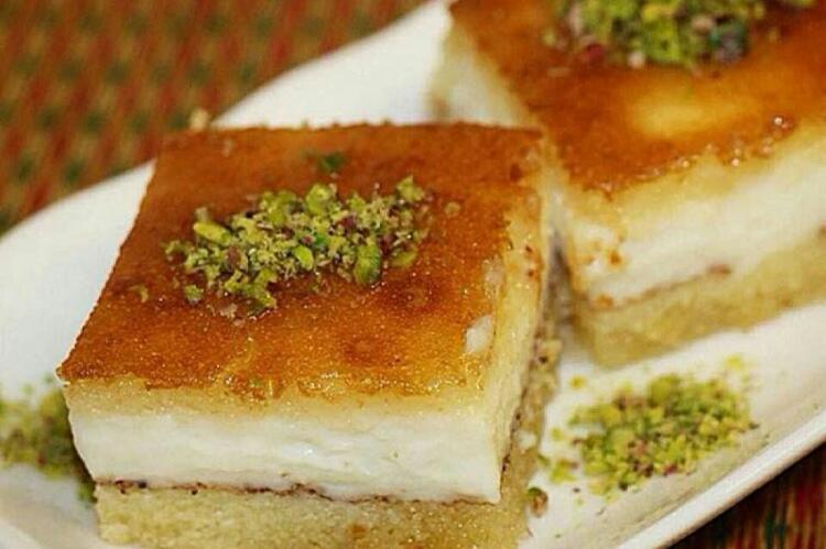 بسبوسة بالقيمر