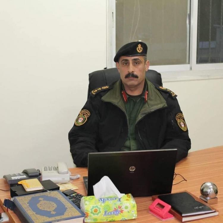 والد الشهيد رعد فتحي زيدان