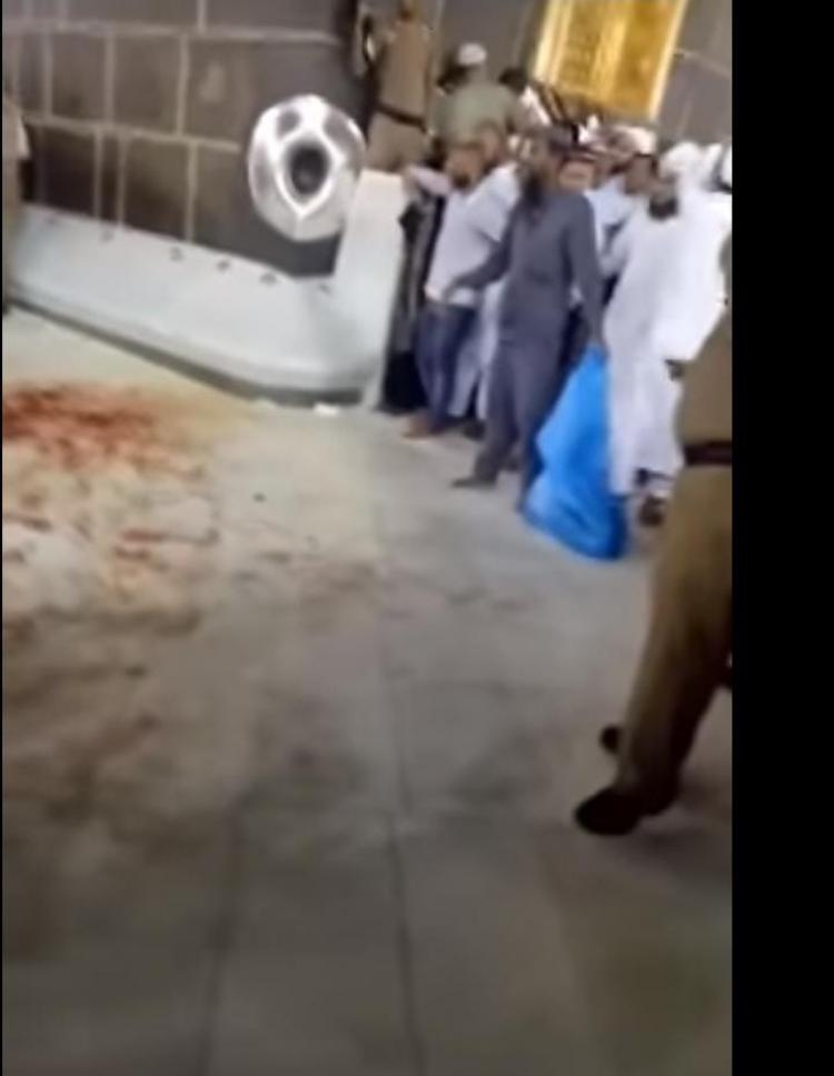 لقطة من المقطع المصور