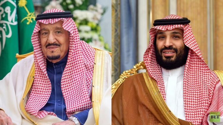 الملك سلمان وولي عهده