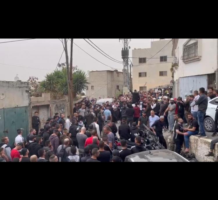 هتافات من أمام منزل الشهيد رعد فتحي زيدان حازم في جنين