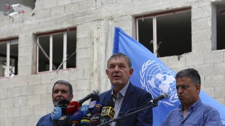 المفوض العام لوكالة غوث وتشغيل اللاجئين الفلسطينيين في الشرق الأدنى "الأونروا" فيليب لازاريني