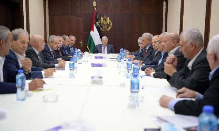 اجتماع سابق للقيادة الفلسطينية