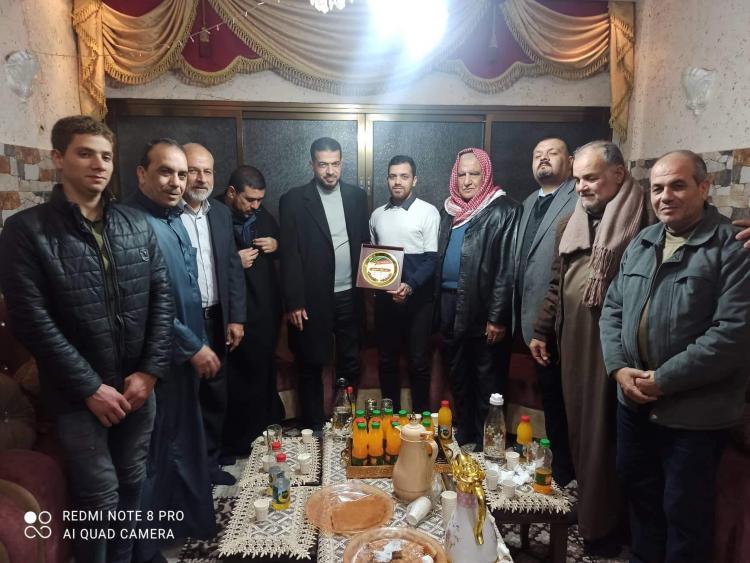 خلال الزيارة