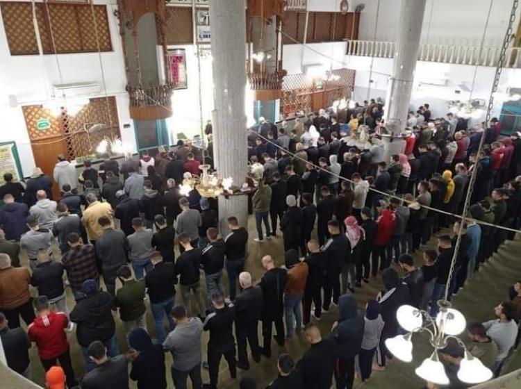 من داخل المسجد الأقصى