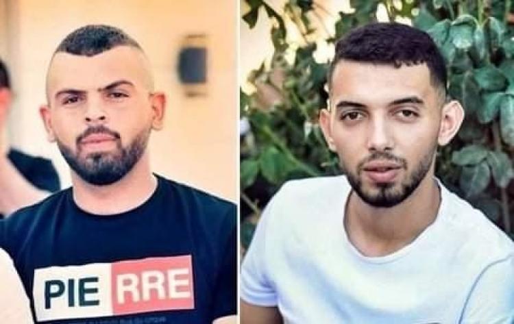 الشابين صبحي عماد وأسعد الرفاعي