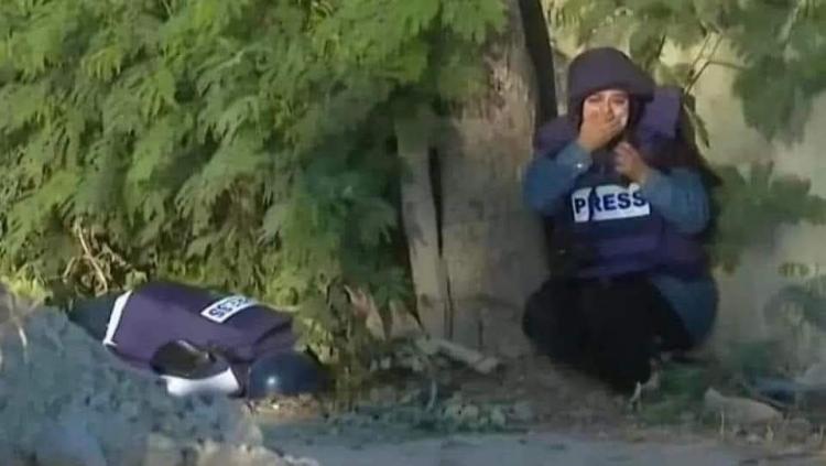 لحظة استشهاد شيرين أبو عاقلة