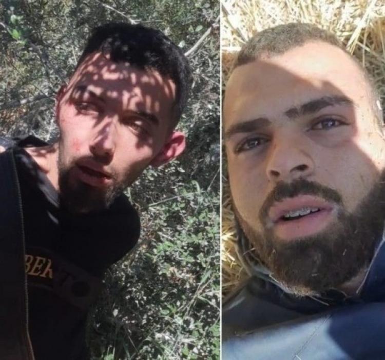 لحظة اعتقال منفذي عملية إلعاد