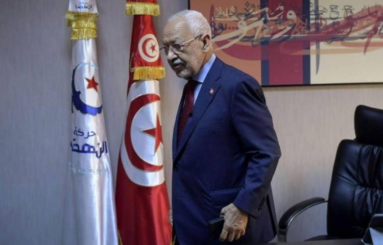 راشد الغنوشي خارج تونس