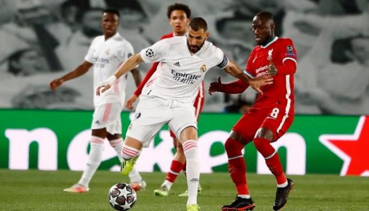 مباراة ريال مدريد وليفربول